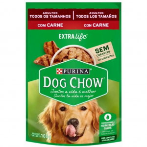DOG CHOW ADULTOS TODOS LOS TAMAÑOS CARNE  100 GR_1