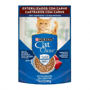 CAT CHOW ESTERILIZADOS CARNE  85 GR_1