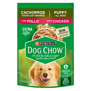 DOG CHOW CACHORROS TODOS LOS TAMAÑOS POLLO 100 GR_1