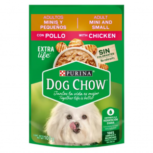 DOG CHOW ADULTOS MINIS Y PEQUEÑOS CON POLLO 100 GR_1